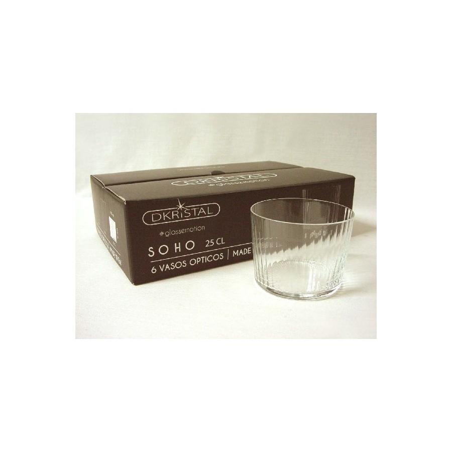 DKRISTAL Vaso Soho 25 cl