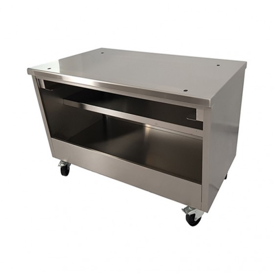 PIRA Mesa carbonera 120 silver
