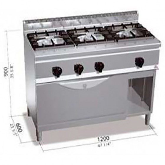 BERTOS Cocina con horno...