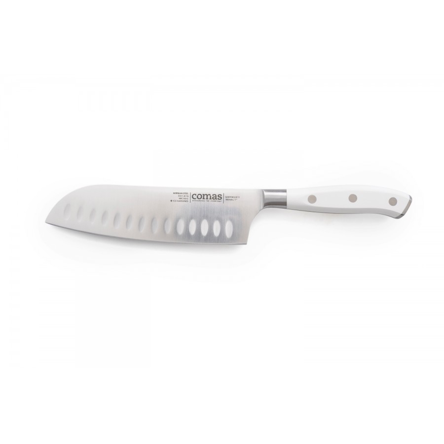 COMAS cuchillo santoku marble 180 mm